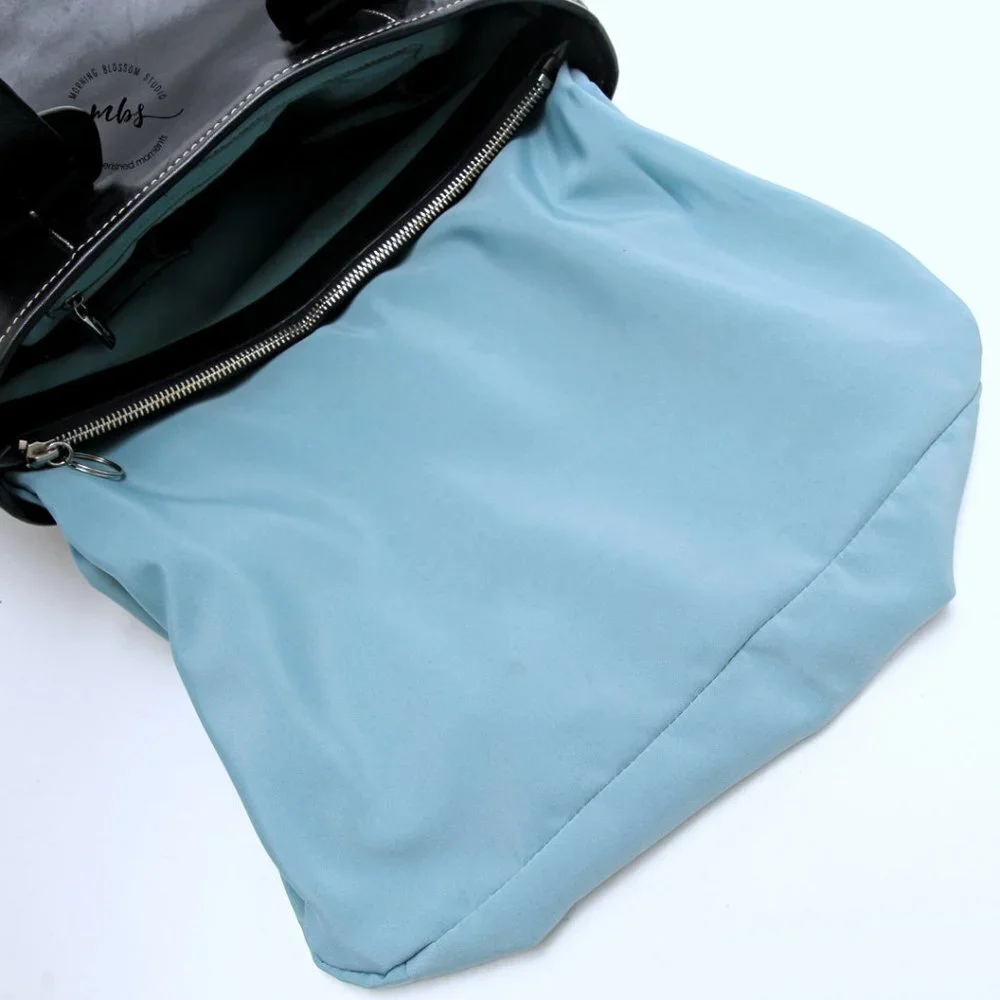 Cole Haan Contrast Stitch‎ Leather Large Tote - Picture 12 of 15